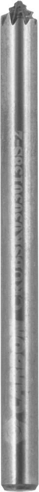 Carbon CRUBSK03030138S-2 Борфреза твердосплавная коническая 90°, тип K, 1,5 мм, двойная насечка, хвостовик 3 мм, в боксе CRUBSK03030138S-2