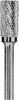 Carbon CRUBSA06162570-2 Борфреза твердосплавная цилиндрическая, тип А, 16 мм, двойная насечка, хвостовик 6 мм, в боксе CRUBSA06162570-2